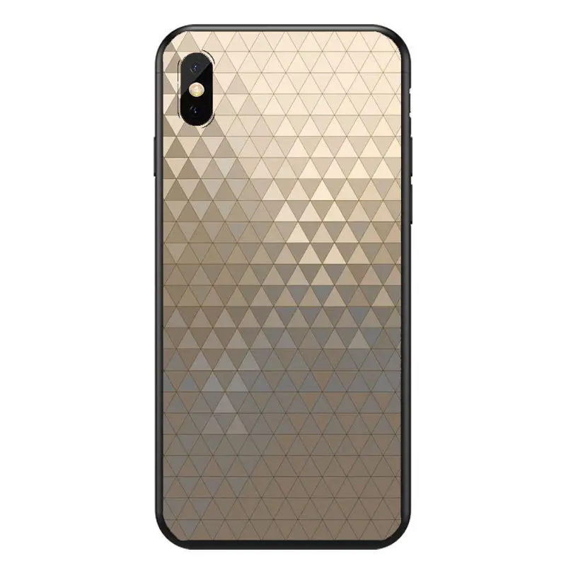 Мягкий чехол из ТПУ Luxo Rigido для телефона grafone Padrao геометрический Ретро Чехол iphone 4 5