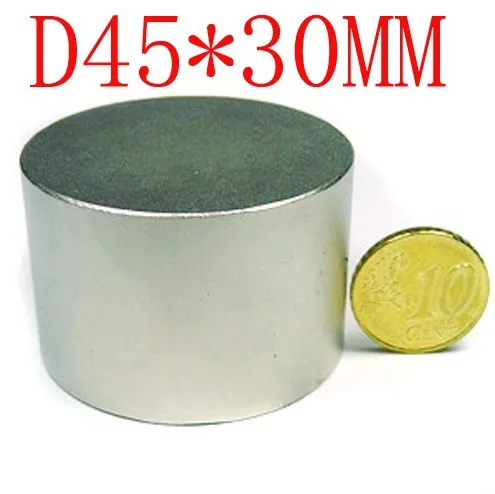 45*30 2 шт 45 мм X 30 диск мощный магнит ремесло неодимовый редкоземельный постоянный