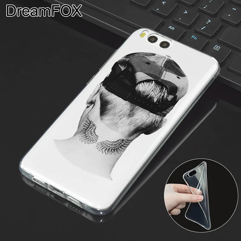 DREAMFOX L061 Justin Bieber Soft TPU Silicone Case Cover For Xiaomi Mi Note 2 3 4 5 6 8 SE M5 4C 4S 5C 5S 5X 6X A1 Plus |