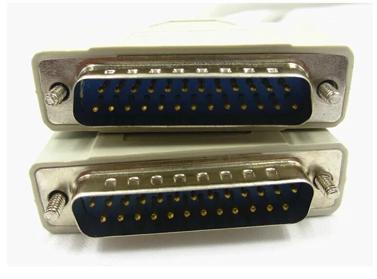 DB25 25Pin 25 Pin параллельный кабель со штыревыми соединителями на обоих концах для