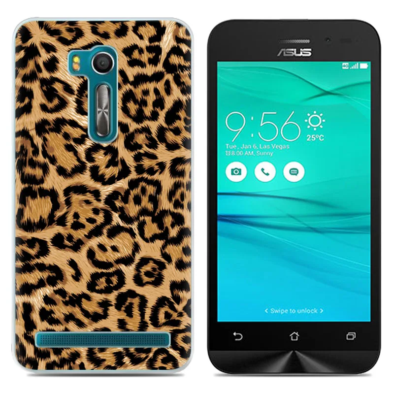 Для Asus Zenfone Go ZB552KL чехол 5 дюймов мультяшный мягкий для телефона из ТПУ X007D
