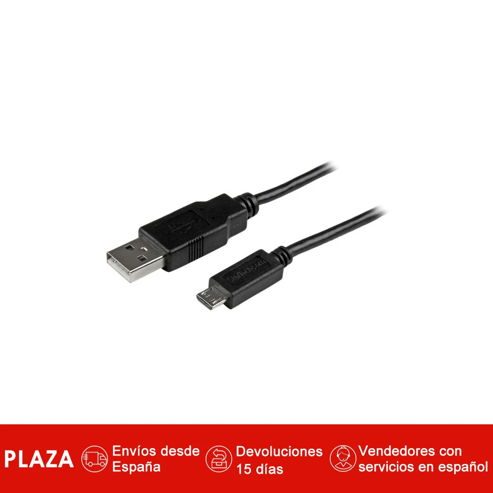 StarTech.com кабель Micro USB de 1 м A B 2 0 Macho/Macho Negro|USB-адаптеры| |
