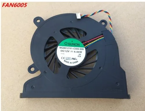 Процессор вентилятор охлаждения для Acer Aspire все в одном SUNON MGB0121V1-C010-S99 DC 12 В 6,08 Вт сервер голый вентилятор 4 Pin 12 В 6,08 Вт