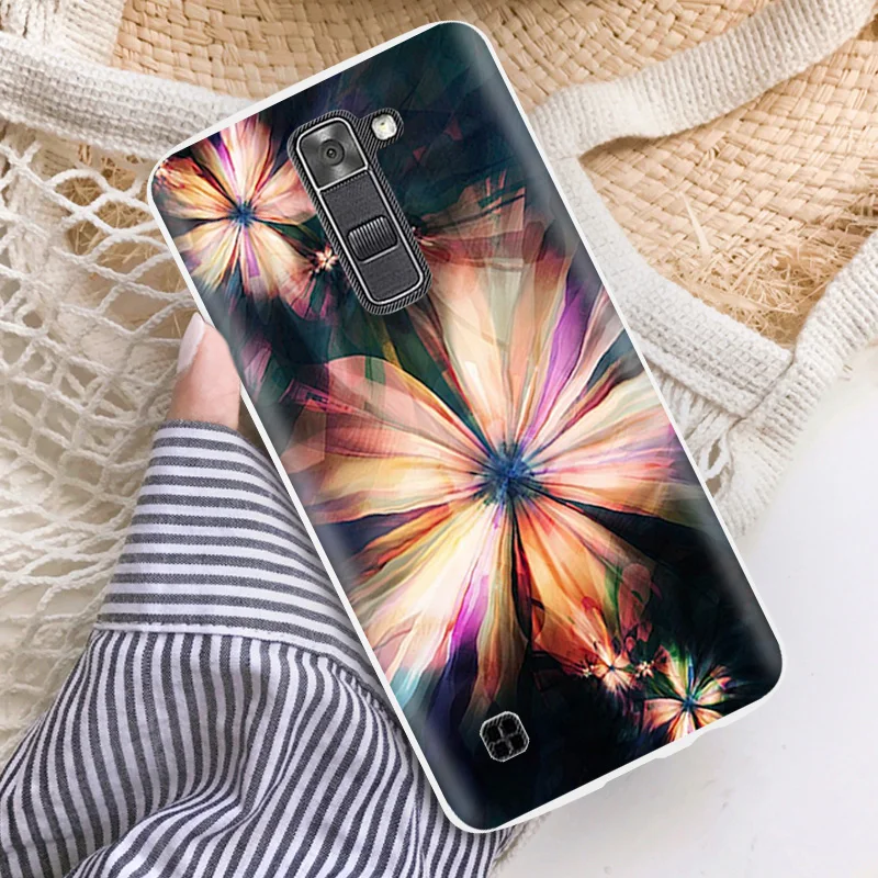 5.0 inch for LG K7 Phone Case LS675 / X210 X210DS Clear Silicone Slim OKAY Back Cover Tribute 5 TPU Shell |