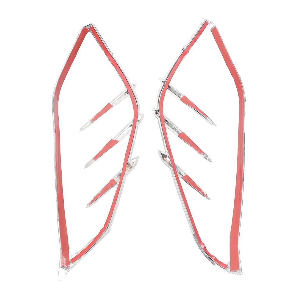 

For Harley Touring 2009-2016 Chrome Mid-Frame Deflectors Trim ABS Plastic