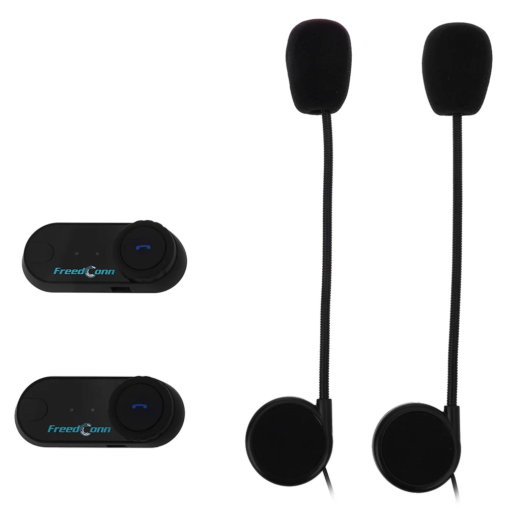 2 шт. 800 м FreedConn мотоциклетный шлем Bluetooth Интерком Беспроводной гарнитура BT