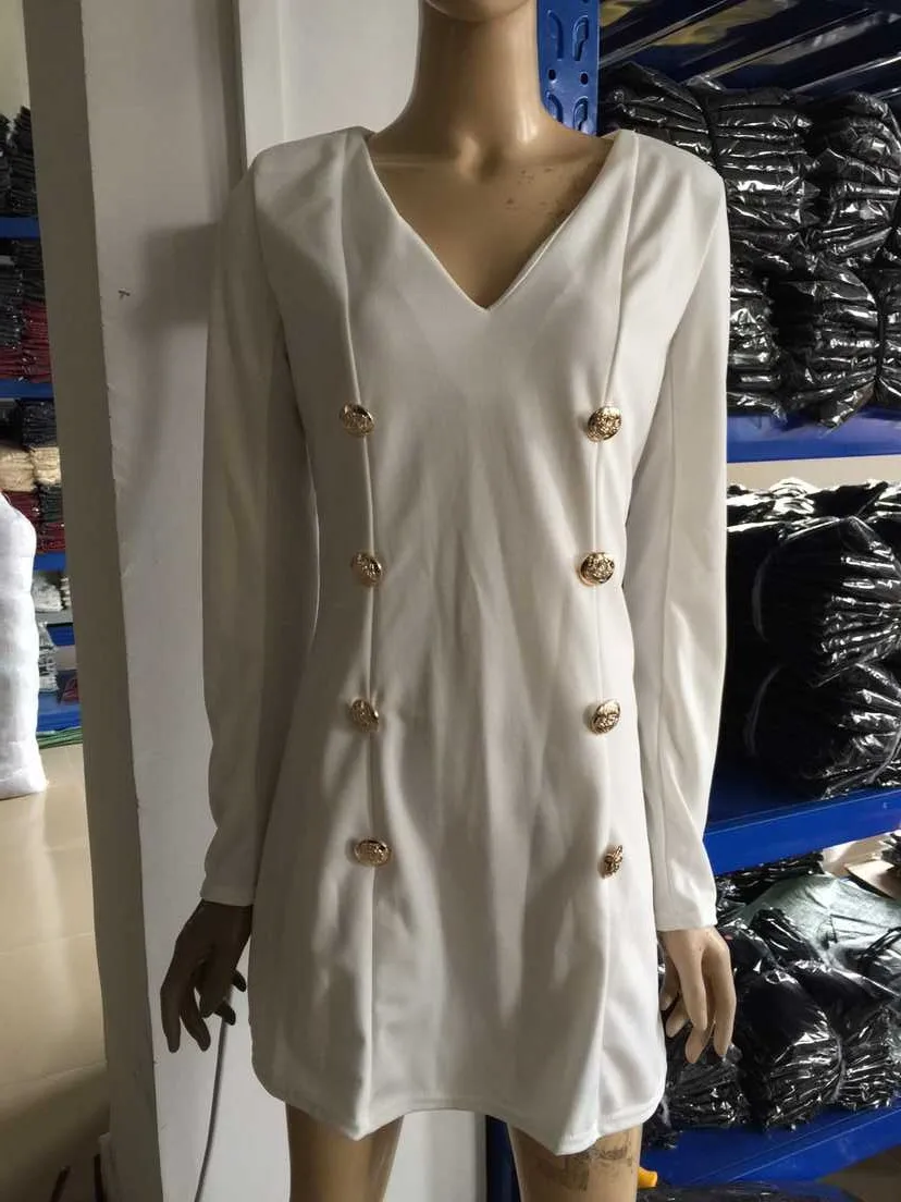 Wankou Офисные женские туфли платье трапециевидной формы Твердые Кнопка длиной