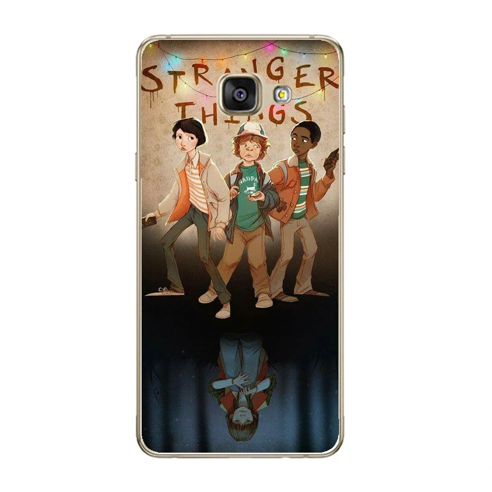RUICCASE Matte Hard Plastic TV Stranger Things Pattern Case For Samsung Galaxy A3 A5 A7 J1 J3 J5 J7 2015 2016 2017 Phone Cover |