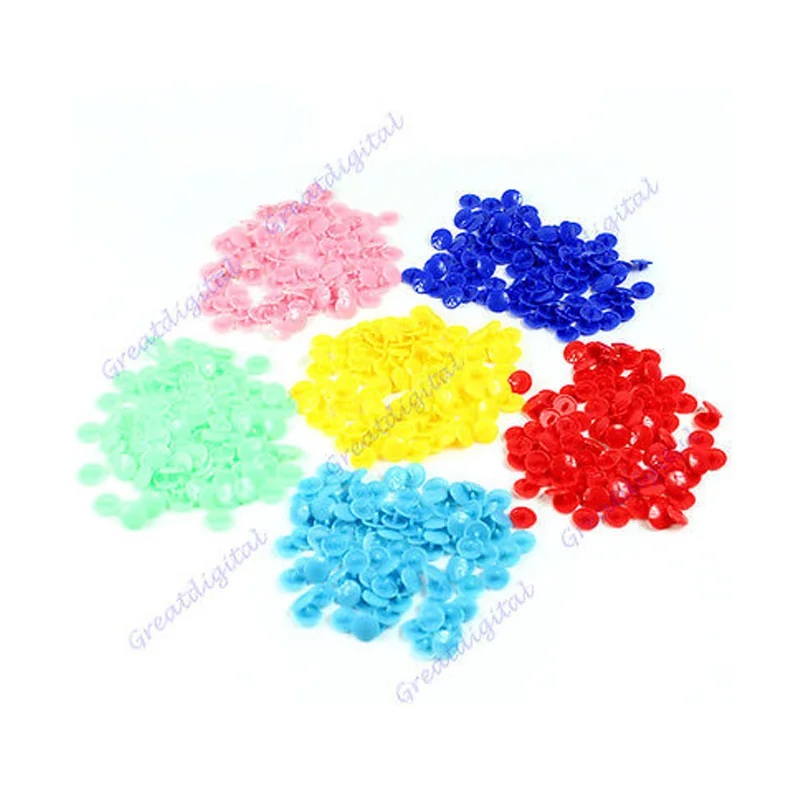 200 шт./лот T5 Пластиковые кнопки смолы защелки крепления зажимы для пустышки пресс