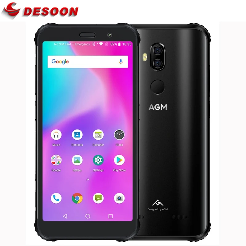 Смартфон AGM X3 водонепроницаемый IP68 мобильный телефон дюйма 5 99 мА · ч SDM845