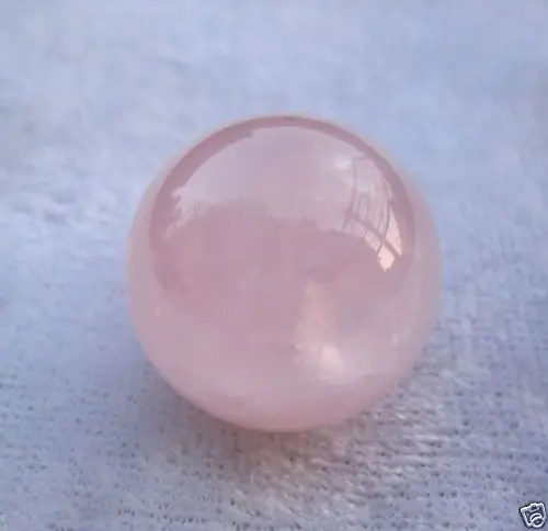 2 шт. натуральный красивый розовый кварц хрустальный шар BALL ИСЦЕЛЕНИЕ 42 45 мм +