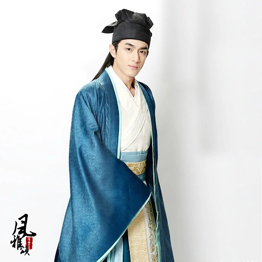 Lin GengXin Swordman или Scholar Hanfu мужской костюм для ТВ игры китайский герой чжао зилонг