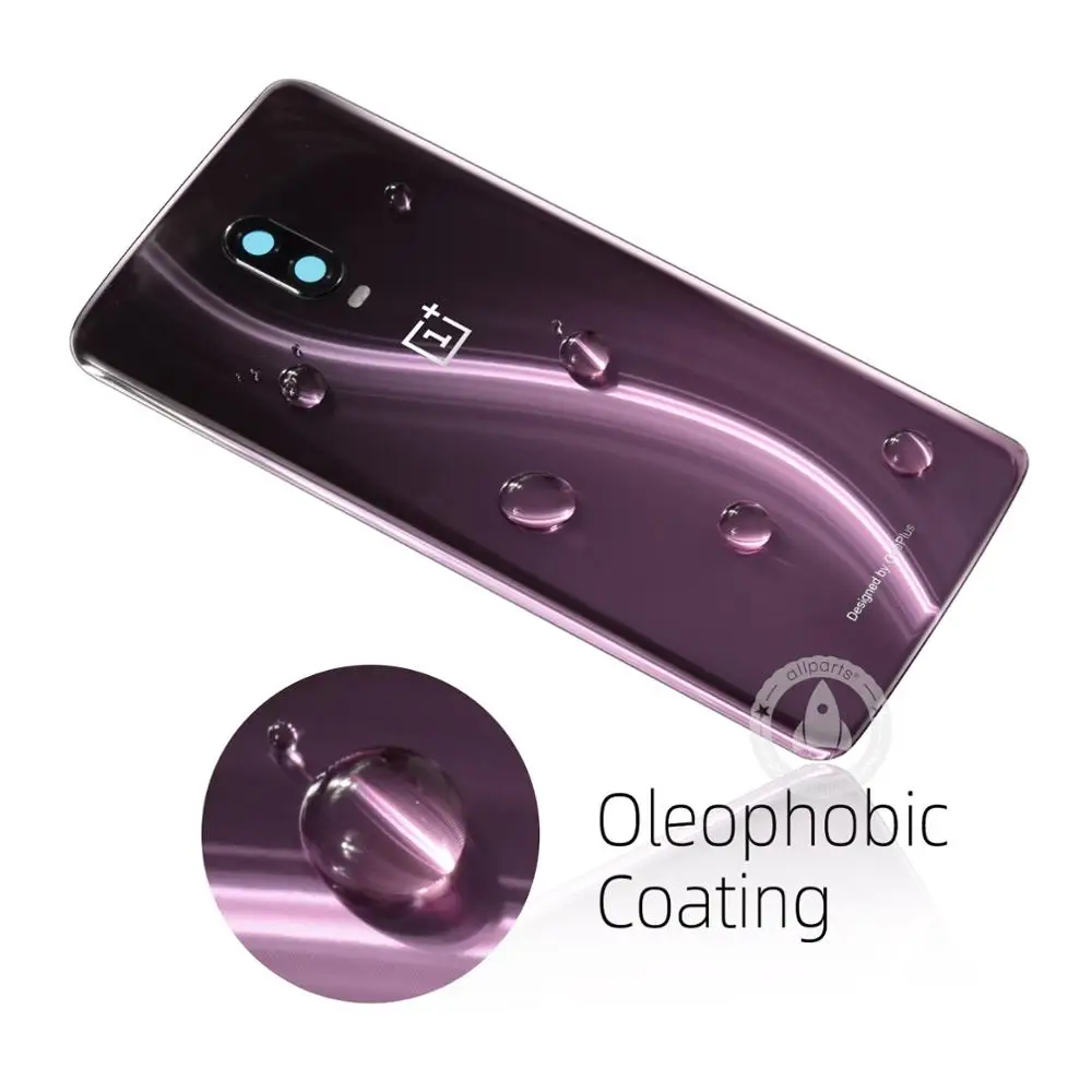 Оригинальная стеклянная Батарейная дверь для Oneplus 6t задняя крышка для One Plus 6T чехол задняя крышка чехол для телефона
