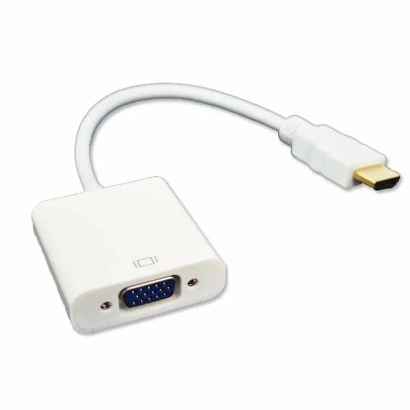 Высококачественный адаптер kebidu HDMI-VGA цифровой для видео и аудио ПК ноутбука