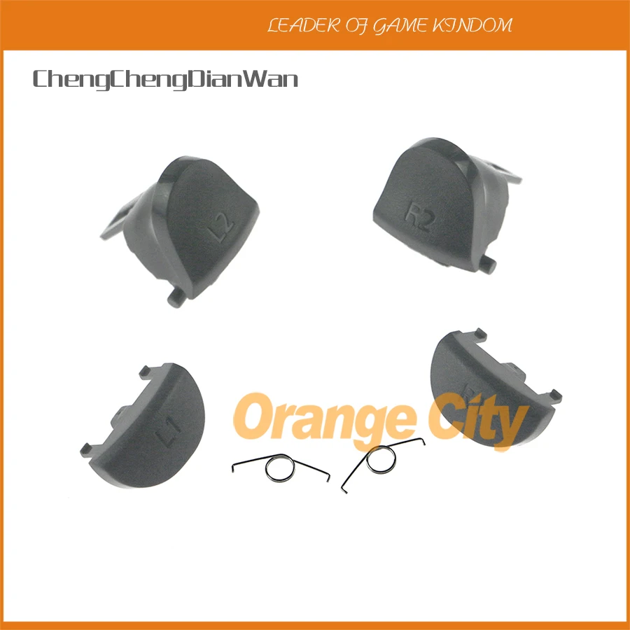 OCGAME 2 комплекта Замена JDS 040 JDM контроллер L2 R2 L1 R1 пружины для PS4 кнопки