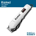 Машинка для стрижки волос Kemei KM-809A, аккумуляторная, с ЖК-дисплеем