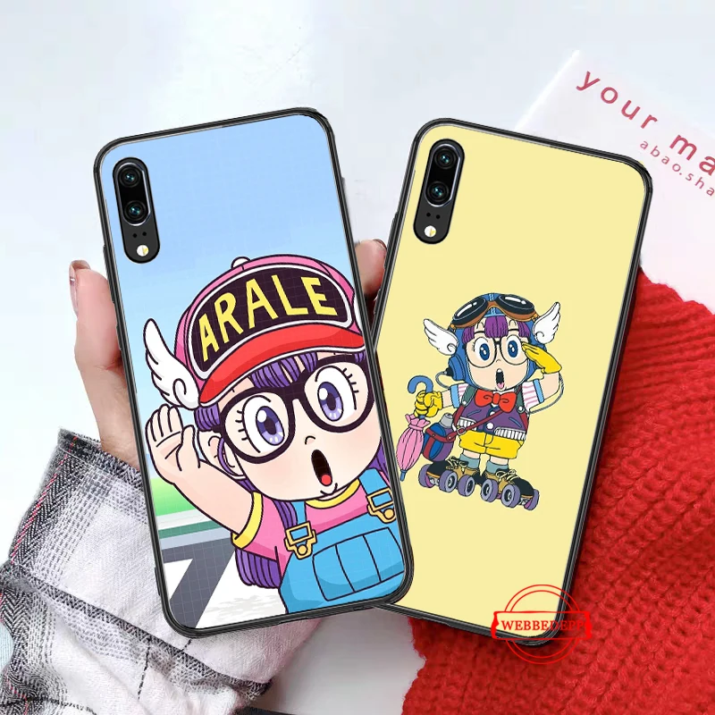Силиконовый чехол с аниме Dr. Slump Arale для маленькой девочки Huawei P8 Lite 2015 2017 P9 2016 Mimi P10