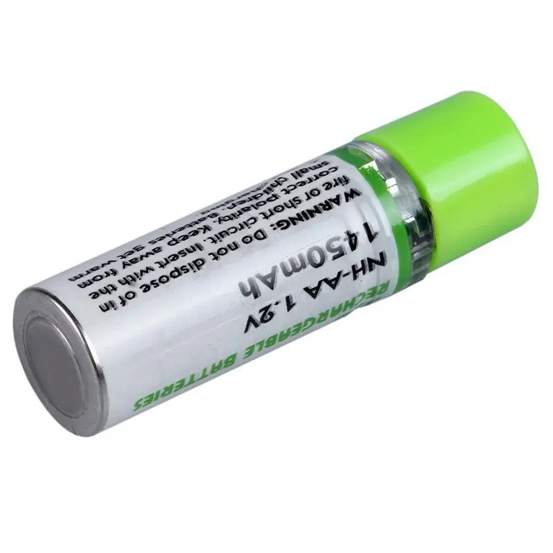 1/2/4/6/8 шт Горячая Распродажа cstt 1 2 V 1450mAh USB Перезаряжаемый час быстрая зарядка AA Ni MH