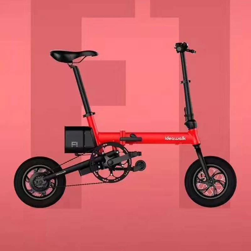 12inch electric folding bicycle intelligent mini bike instead of walking Light | Спорт и развлечения