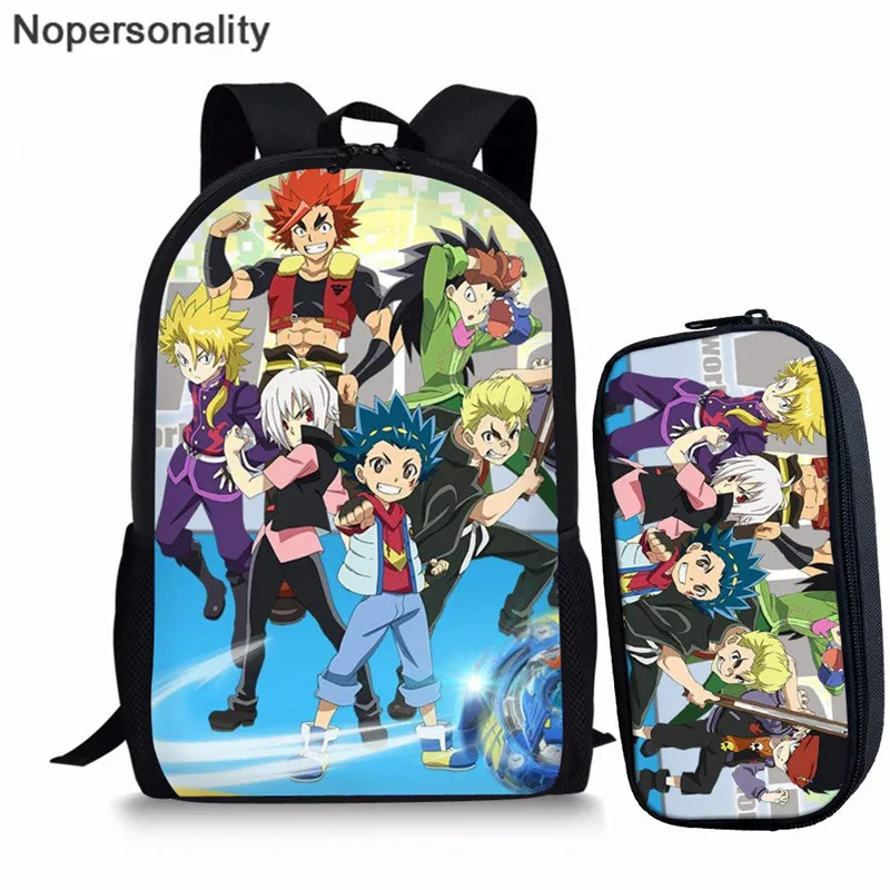 XM1876C-K Nopersonality классный Детский комплект школьных сумок аниме Beyblade Burst Evolution школьные сумки рюкзак для девочек мальчиков ортопедические школьные сумки - Цвет: XM1876C-K