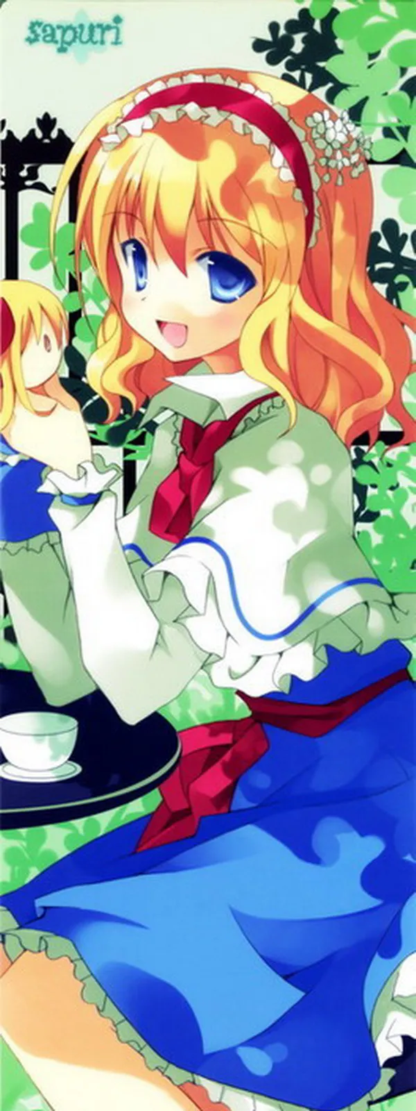 

Touhou Project Anime Alice Margatroid 120*45CM Long Body Pillow Case Cover #35815