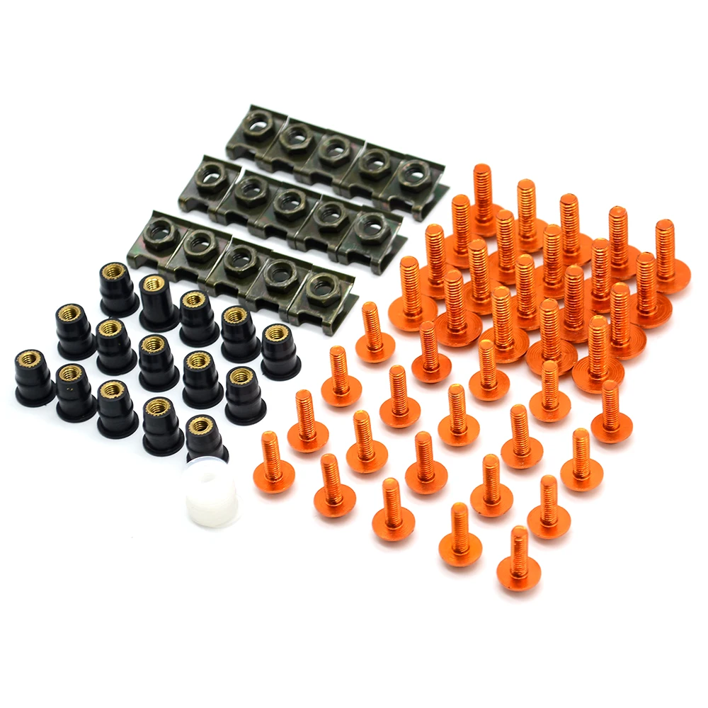 40 шт. аксессуары для мотоциклов винты обтекатели ветрового стекла Kawasaki Z750 Z750R Z750S R