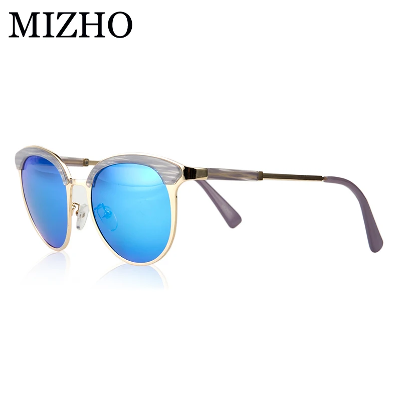 Женские солнцезащитные очки MIZHO Vidrio винтажные поляризационные кошачий глаз с