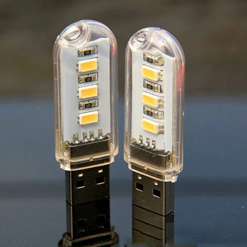 Мини USB СВЕТОДИОДНЫЙ ночник маленькая компьютерная лампа для ноутбука чтения