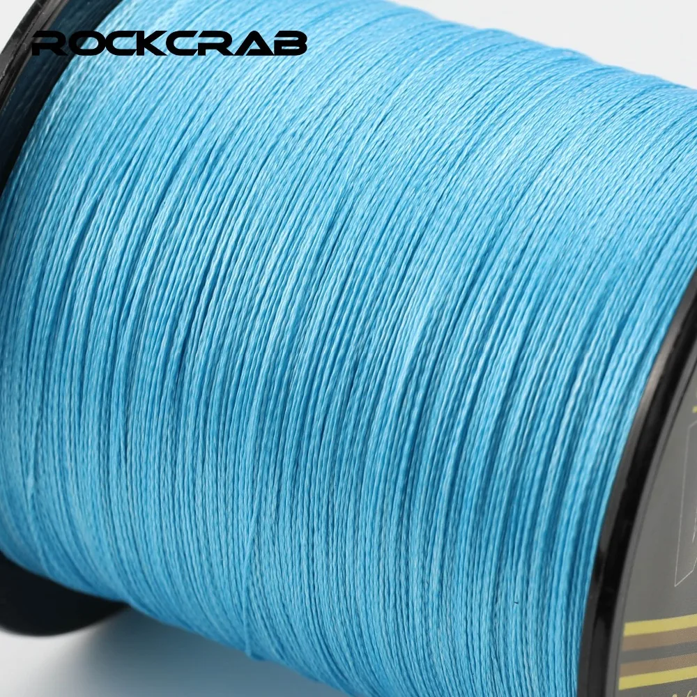 RockCrab бренд Viper X4 серия 500 м 547 ярдов 4 нити 8 66LB 100% PE леска плетеная рыболовная