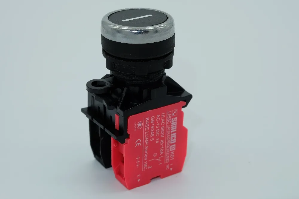 waterproof momentary push button switch flush head with mark SB1(LA68C M22)-PB35 spring return | Обустройство дома