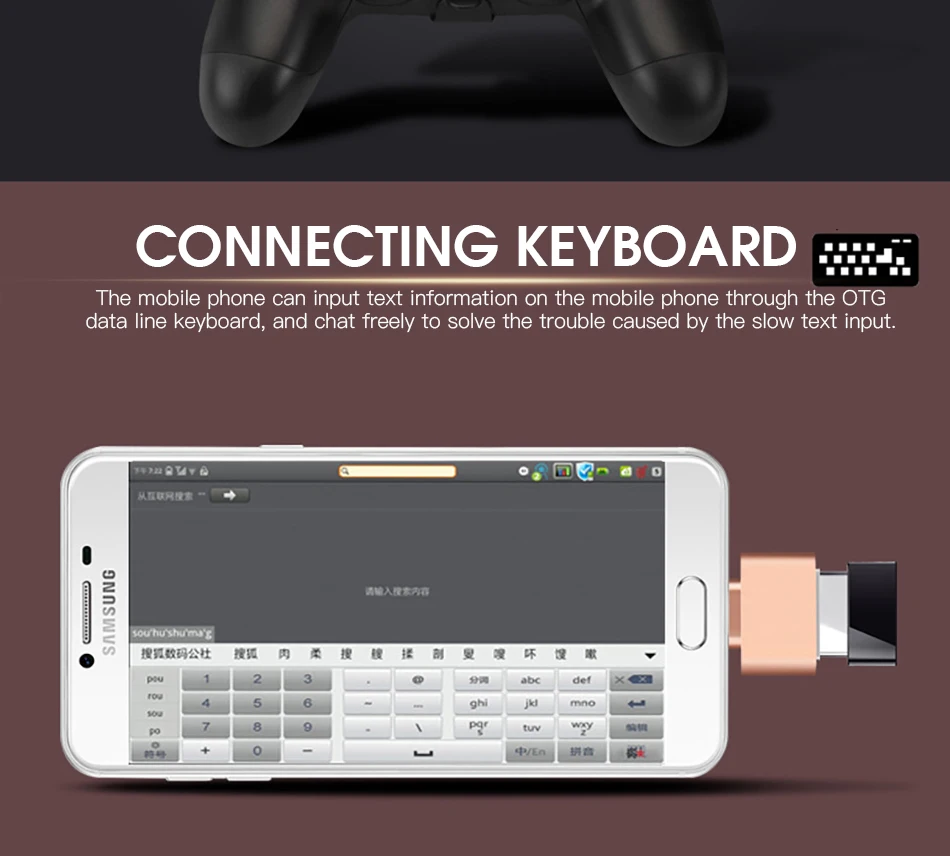 Адаптер ACCEZZ OTG Micro USB на USB 2,0 конвертер для телефонов Android samsung LG USB Tablet PC на флеш-накопитель мышь OTG разъем