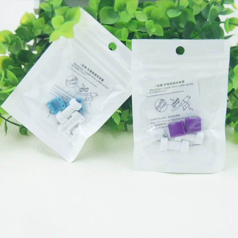 4 шт USB кабель для передачи данных защитный чехол для телефона защитный чехол для зарядки для iPhone для наушников