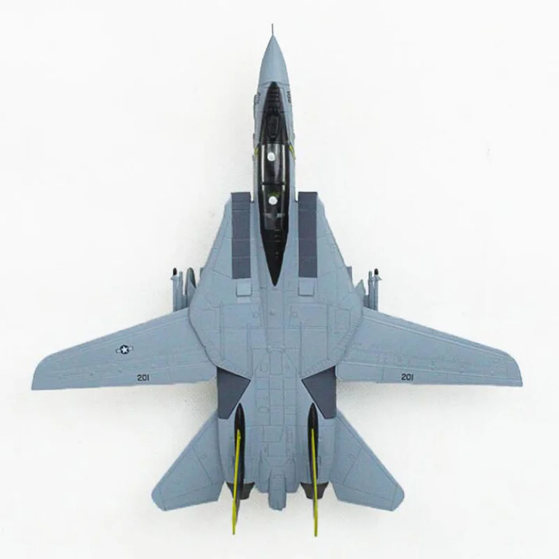 Масштаб 1/100 военная модель игрушки F14 фотокот AJ200 искусственный боец США ВМС армия