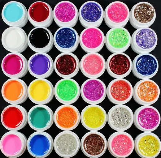 2018 горячие продажа Pro 36 Вт UV GEL Лампы и Цвет УФ Гель Nail Art Наборы Инструментов hy 023|nail