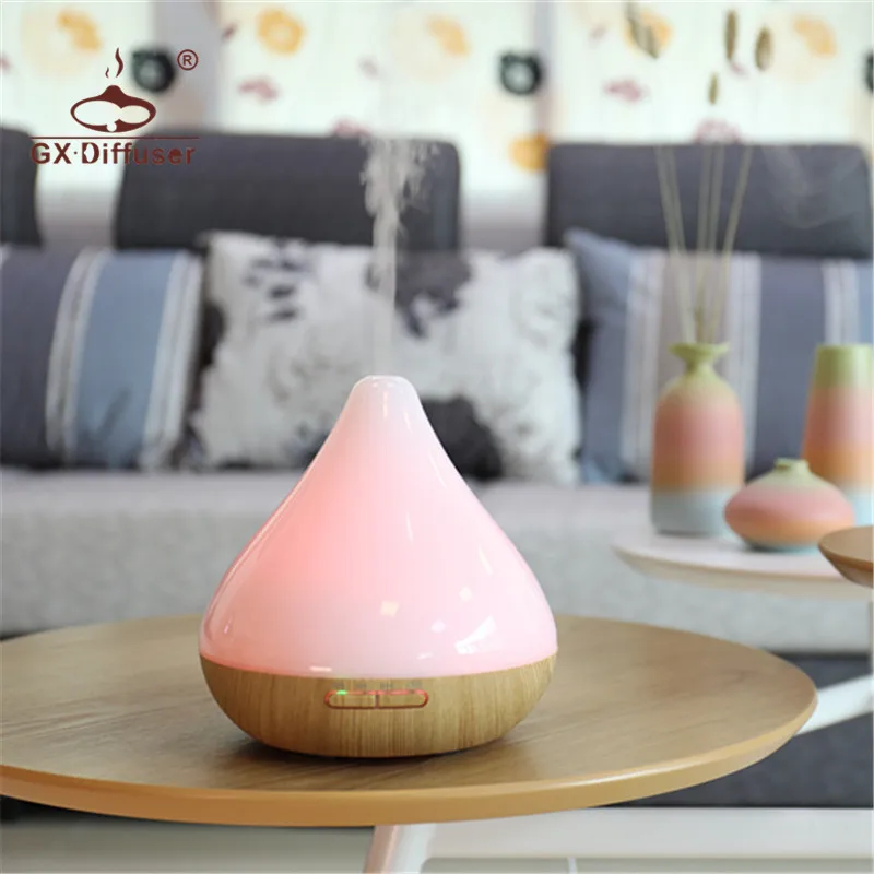 GX. Diffuser 12 Вт ультразвуковой увлажнитель воздуха для ароматерапии 7 светодиодных