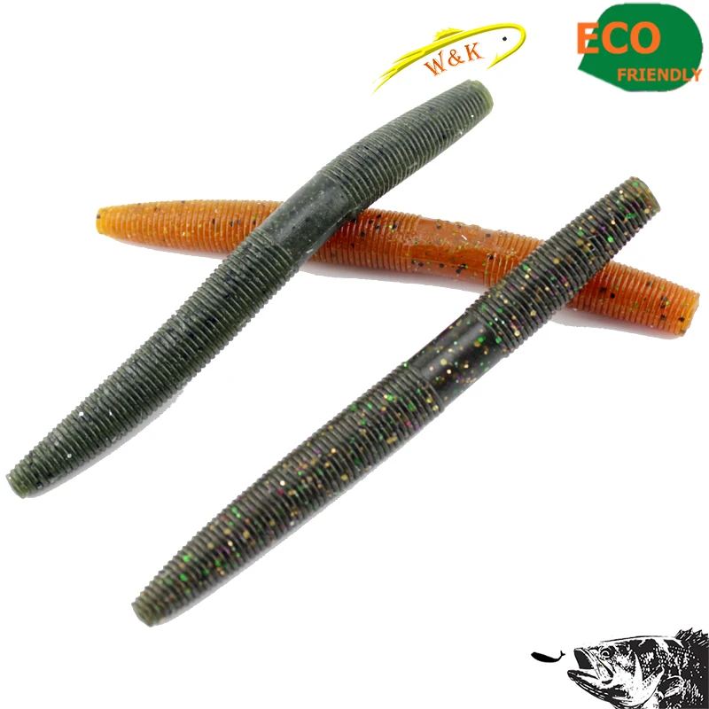 Рыболовные приманки для пруда приманка окуня 4 дюйма 6 шт. Мягкая с высокой солью