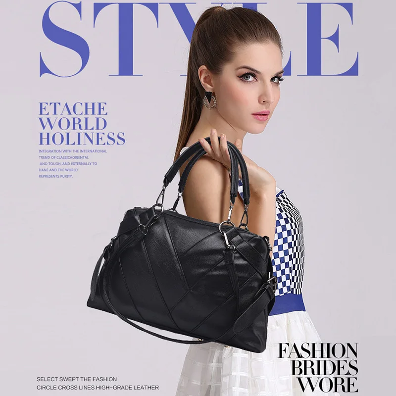 Youda Большая вместительная сумка Винтажные Сумки из искусственной кожи женская