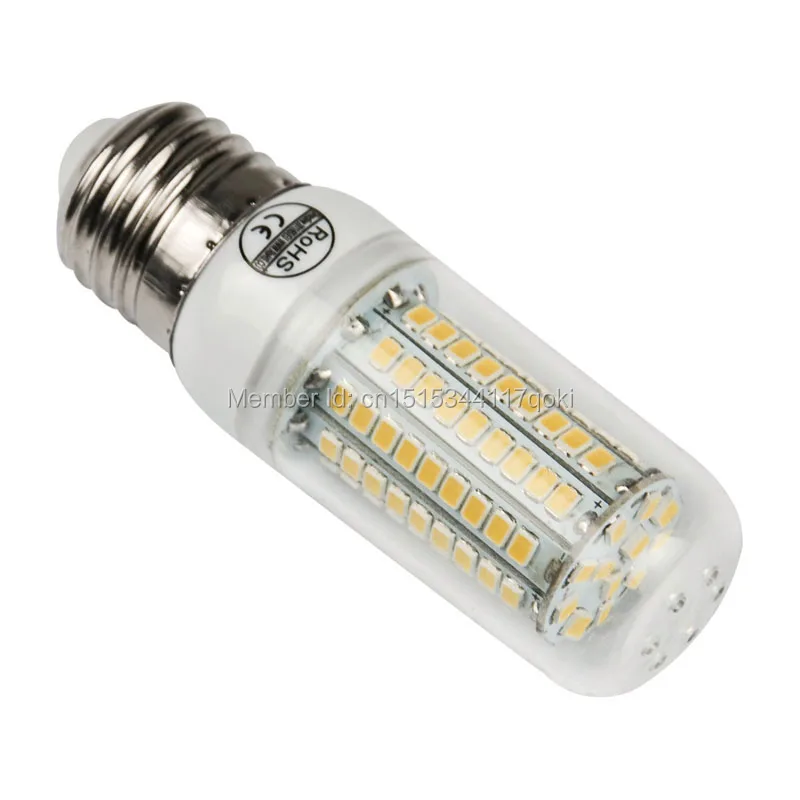 10 Вт светодиодный база E14 G9 E27 B22 светильник потолочный 102SMD 2835 15 теплый белый