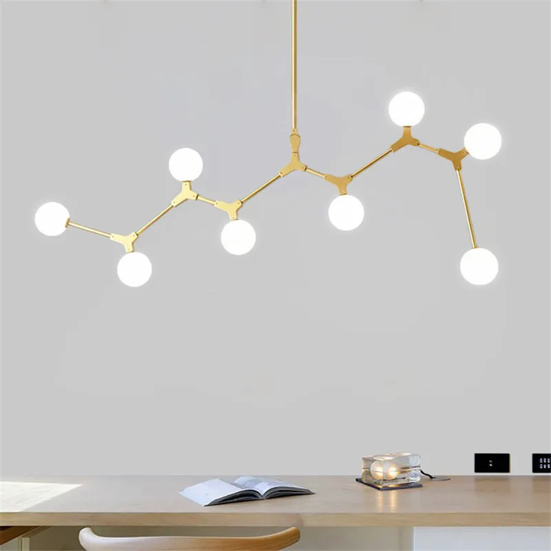 Juliyang современный стеклянный подвесной светильник скандинавские подвесные