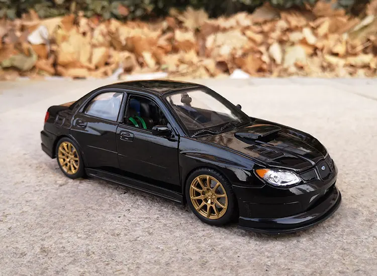 Мы lly 1:24 Su Бару Impreza WRX STI бутик из сплава автомобиль игрушки для детей Детские