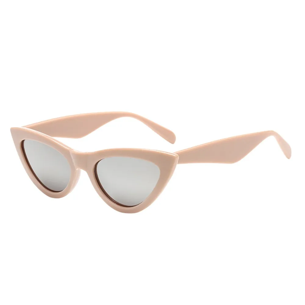 F Sunglassate, женские Ретро Винтажные Солнцезащитные очки "кошачий глаз", унисекс, рэппер, гранж, оправа, UV400, защитные очки, солнцезащитные очки для женщин - Цвет оправы: F