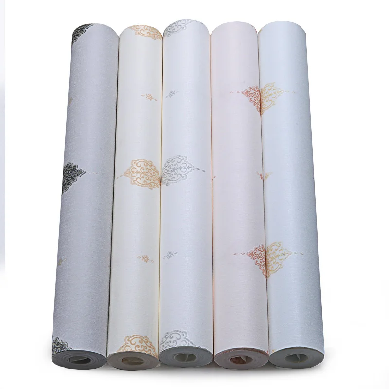 

Jane European Wall Papers Home Decor for Living Room Walls Grey Floral Wallpaper Roll Bedroom Decoration Mural papel de parede