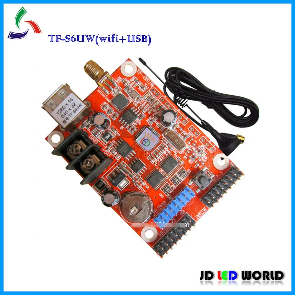 TF-S6UW (TF-S6UW/TF-S5UW) USB порт и жена светодиодный контроллер карты Крытый полу-открытый