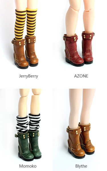 Ботинки Retho chopper доступны для кукол Blyth Azone Dal momoko Pullip Jerryberry|doll shoes|jerryberry dollboots for doll |
