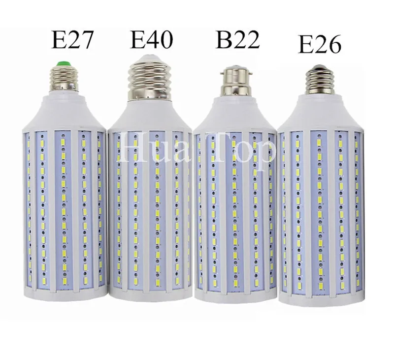 Led lamp 30W 50W 60W 80W 100W Lampada 5730 SMD E27 E40 B22 E26 AC 220V 110V Corn Bulb Pendant Chandelier Ceiling Lighting Light | Лампы и