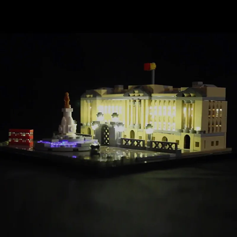 Светодиодная лампа для lego 21029 Architecture Series Buckingham Palace строительные блоки Кубики