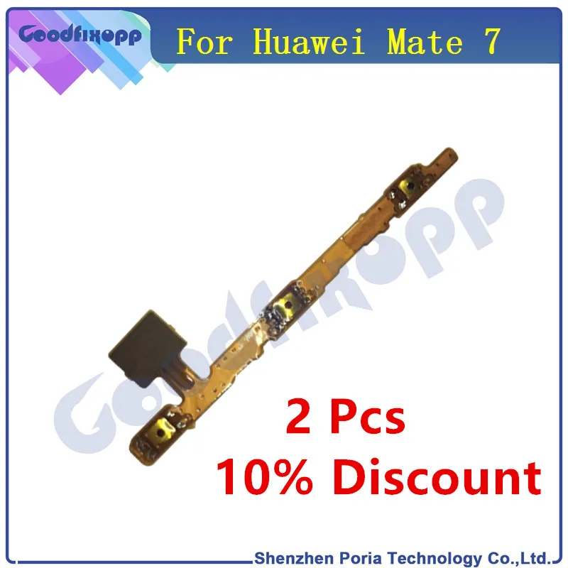 

1 Pcs Cable For Huawei Mate 7 Power On Off Volume Button Up Down Key Flex Cable Ribbon Mate 7 Replacement Parts
