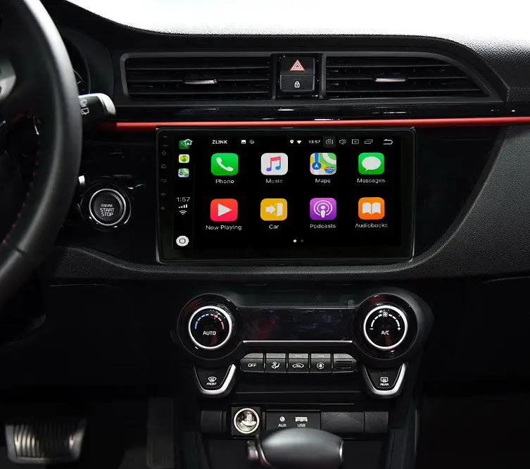 10 дюймов Android 8 0 четырехъядерный GPS навигация автомобильное радио Bluetooth для Kia K2 2017