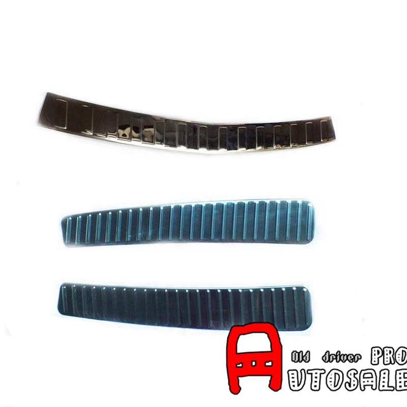 

For Mercedes-Benz GLK-Class X204 2013-2015 Shiny Inner Rear bumper Protector sill plate Guard Cover Trim 2pcs