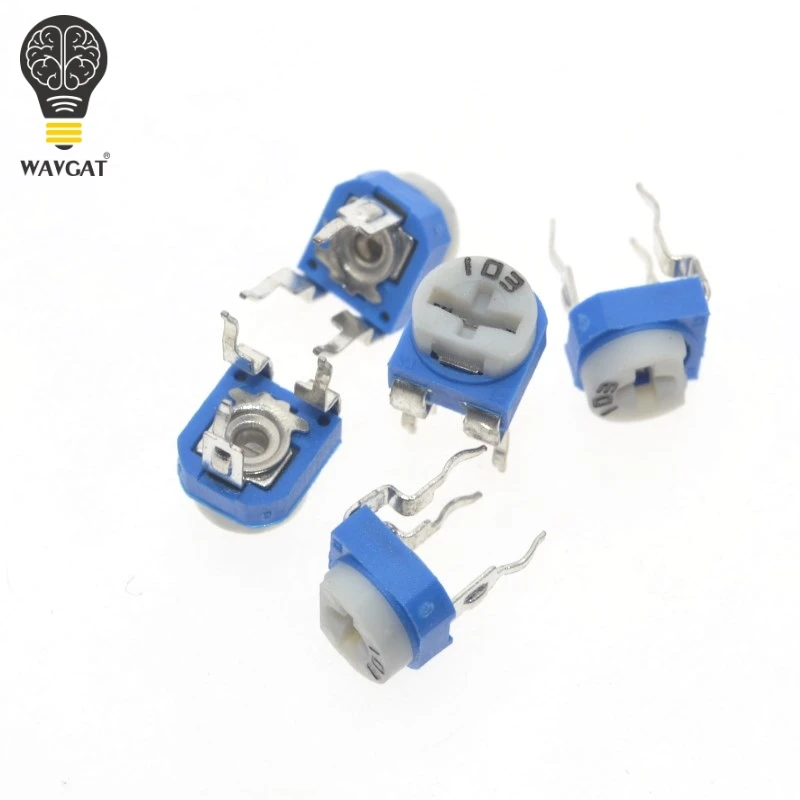 100 шт./кор. RM065 угольный осажденный горизонтальный подстроечный потенциометр